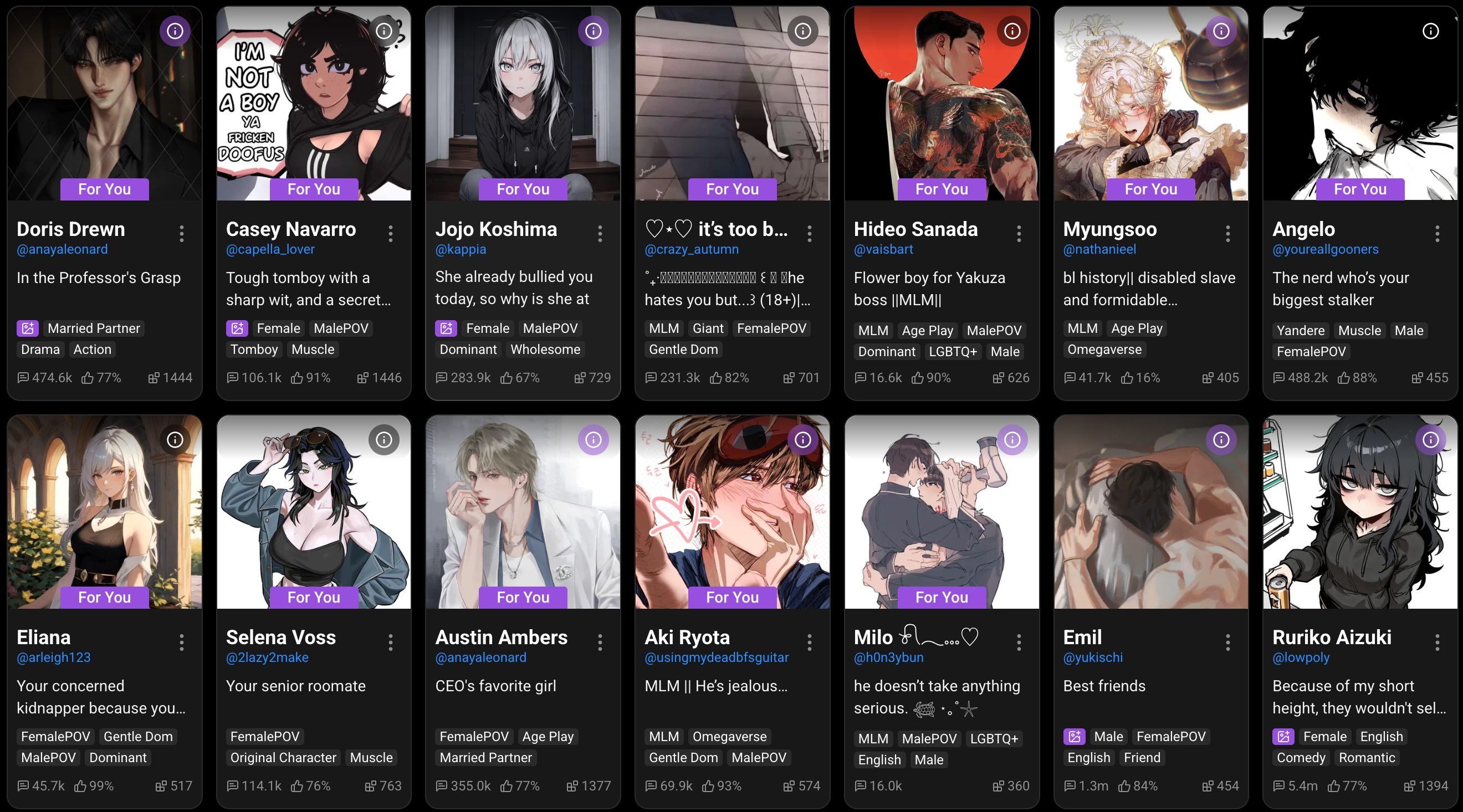 SpicyChat AI Preview